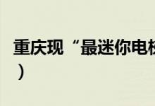 重庆现“最迷你电梯”（中国电梯品牌有哪些）