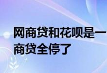网商贷和花呗是一个平台吗 为什么花呗和网商贷全停了