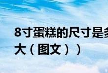 8寸蛋糕的尺寸是多大（8寸蛋糕的尺寸是多大（图文））