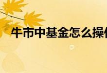 牛市中基金怎么操作 基金牛市是什么意思