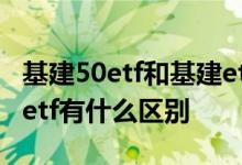 基建50etf和基建etf哪个好 基建etf和基建50etf有什么区别