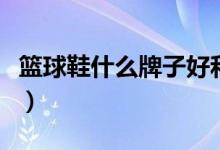 篮球鞋什么牌子好和不贵（篮球鞋什么牌子好）