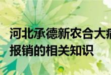 河北承德新农合大病保险报销比例新规，大病报销的相关知识