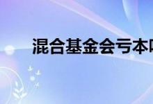 混合基金会亏本吗 混合基金能亏本吗