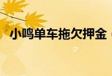小鸣单车拖欠押金（用户押金还能退还吗）