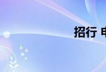 招行 申请什么卡