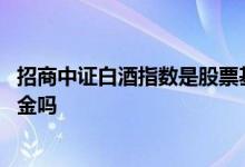 招商中证白酒指数是股票基金吗 招商中证白酒指数是股票基金吗