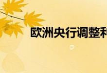 欧洲央行调整利率决策的发布时间