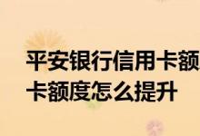 平安银行信用卡额度怎样提高 平安银行信用卡额度怎么提升