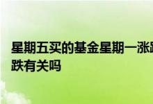 星期五买的基金星期一涨跌有关吗 星期五卖的基金星期一涨跌有关吗