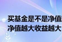 买基金是不是净值越低越便宜 买基金是不是净值越大收益越大