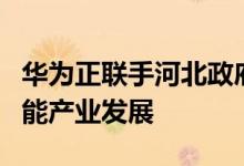 华为正联手河北政府及企业拟加快当地人工智能产业发展