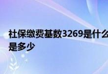 社保缴费基数3269是什么档次 社保缴费基数3269退休工资是多少 