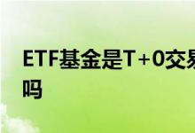 ETF基金是T+0交易吗 创业板etf是t十0交易吗
