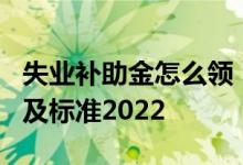 失业补助金怎么领 6个月失业补助金领取条件及标准2022 
