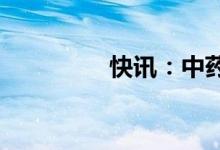 快讯：中药板块开盘走强