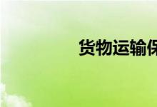 货物运输保险的种类之四