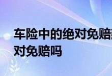 车险中的绝对免赔建议买么 车险有必要买绝对免赔吗