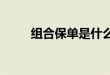 组合保单是什么？组合保单的优势