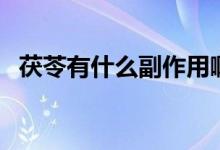 茯苓有什么副作用啊（茯苓有什么副作用）