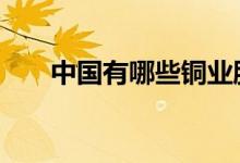 中国有哪些铜业股票 铜业股票有哪些