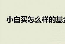 小白买怎么样的基金 小白买怎么样的基金