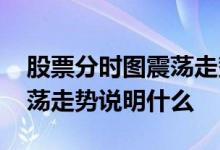股票分时图震荡走势说明什么 股票分时图震荡走势说明什么