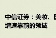 中信证券：美妆、医美板块仍将是可选消费中增速靠前的领域