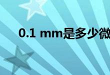 0.1 mm是多少微米 0 02%是几分利息