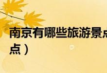 南京有哪些旅游景点好玩（南京有哪些旅游景点）
