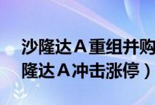 沙隆达Ａ重组并购农药生产商ADAMA（沙隆达Ａ冲击涨停）