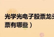 光学光电子股票龙头股是什么（光学光电子股票有哪些）