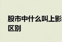 股市中什么叫上影线 股票上影线和下影线的区别