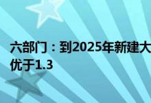 六部门：到2025年新建大型、超大型数据中心电能利用效率优于1.3