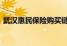 武汉惠民保险购买链接 武汉惠民保险怎么买