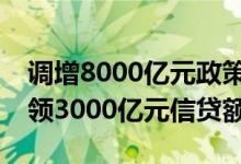 调增8000亿元政策性贷款驰援基建农发行认领3000亿元信贷额度