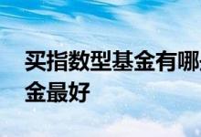 买指数型基金有哪些时间段 买那种类型的基金最好