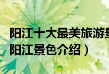 阳江十大最美旅游景点（阳江风景最美的地方阳江景色介绍）