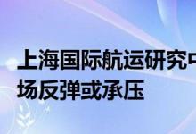 上海国际航运研究中心：航运周期已近尾声市场反弹或承压
