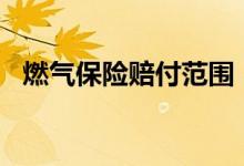 燃气保险赔付范围 50元燃气保险保障范围