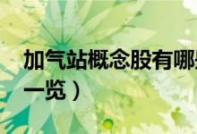 加气站概念股有哪些（2022年加气站概念股一览）