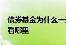 债券基金为什么一天涨幅30% 基金一天涨幅看哪里