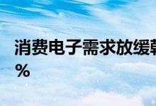 消费电子需求放缓韩国5月芯片库存激增53.4%