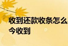 收到还款收条怎么写范文 收条为什么不能写今收到