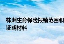 株洲生育保险报销范围和标准 2022株洲生育保险报销所需证明材料 