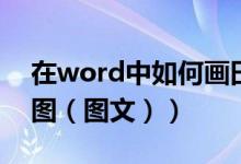 在word中如何画田字格（在word中如何画图（图文））