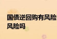 国债逆回购有风险吗利息多少 国债逆回购有风险吗