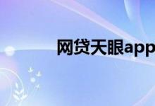 网贷天眼app（网贷天下安全）