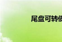 尾盘可转债集合竞价规则