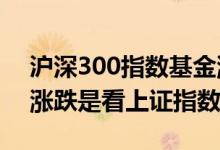 沪深300指数基金涨跌看什么 沪深指数基金涨跌是看上证指数吗